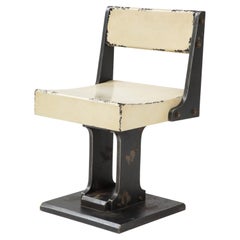 Trompe L’Oeil Metal Chair, France, c. 1960-70
