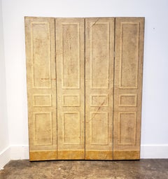 Trompe L'oeil Neoclassical Folding Screen by Jacques Lamy