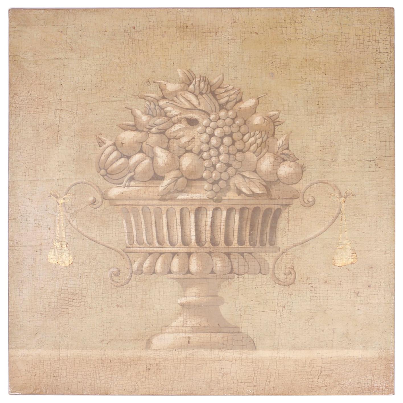 Trompe-l'oeil Style Still Life Oil Painting For Sale