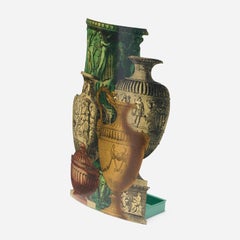 Porte-parapluies en métal Trompe Oeil "Vasi Antichi" de Piero Fornasetti