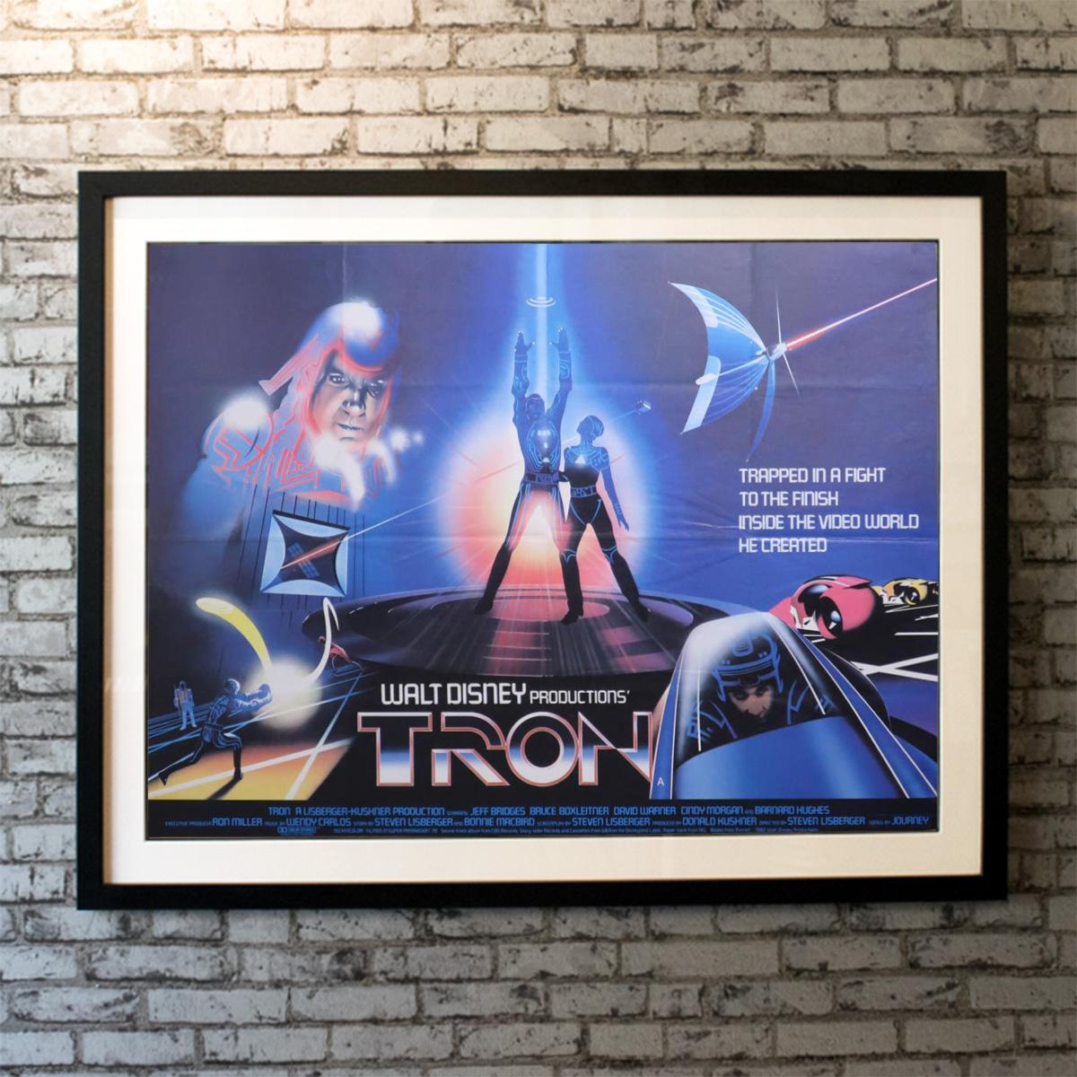 original tron movie poster