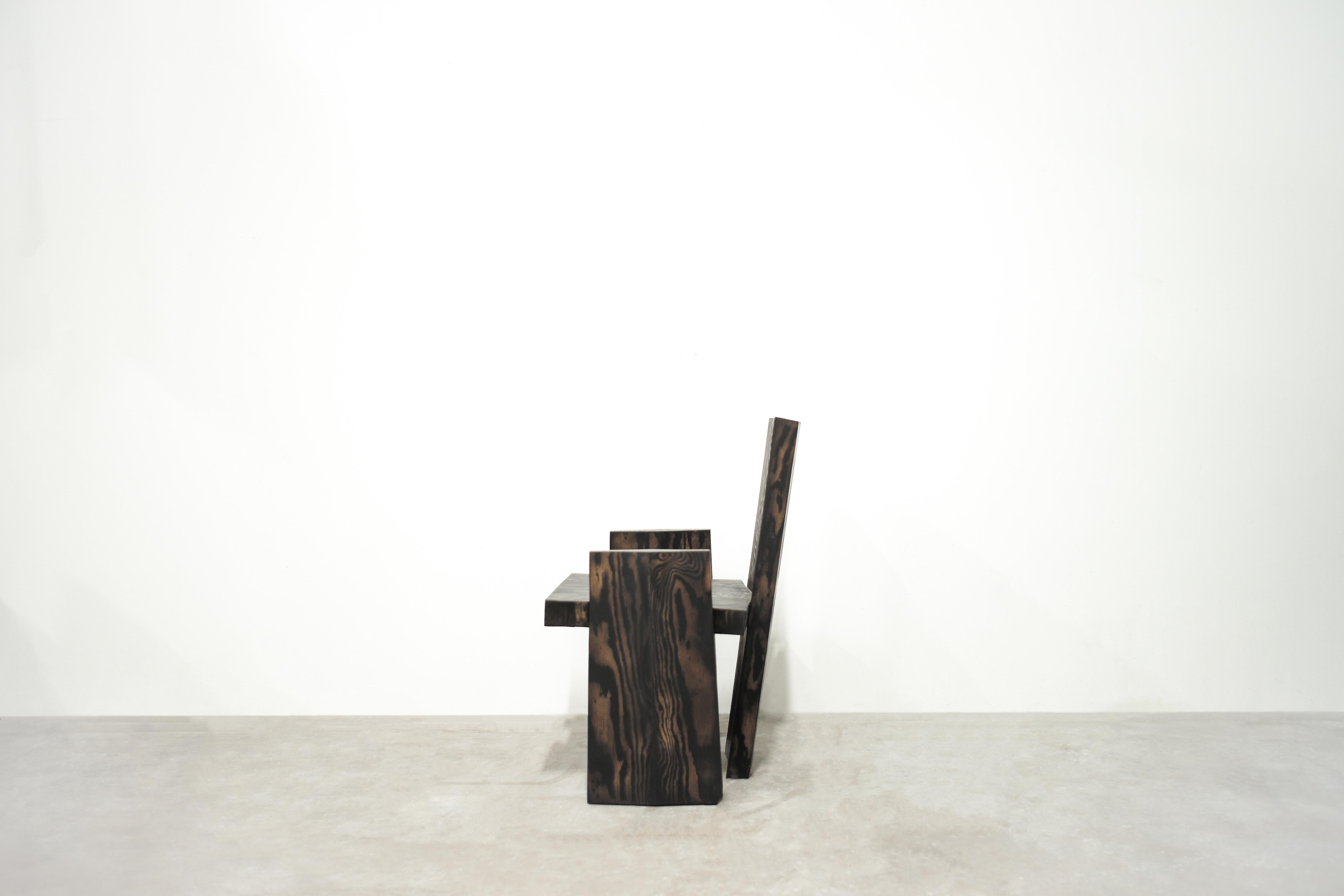 Post-Modern Tron Chair in Melange by Lucas Tyra Morten For Sale