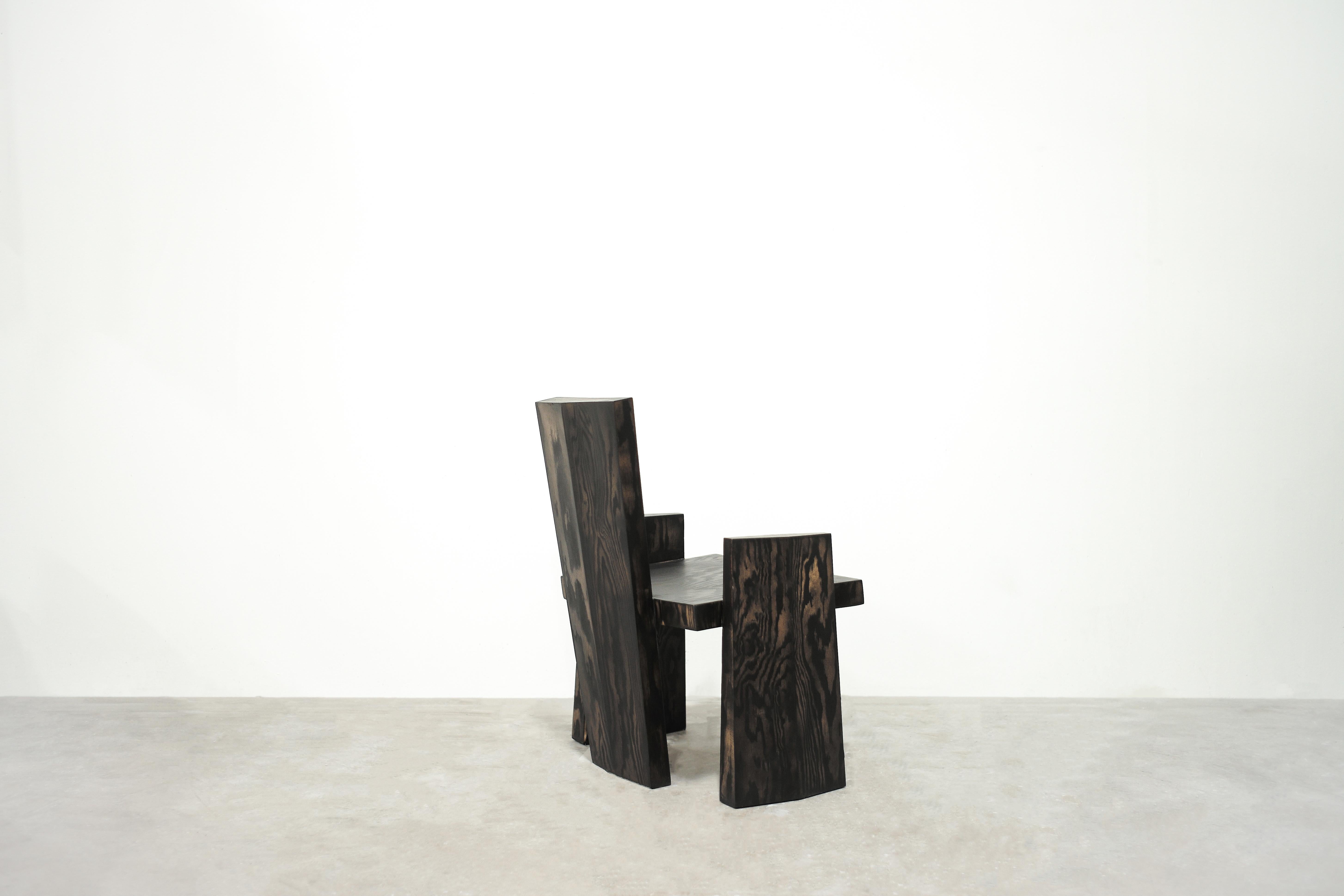 Swedish Tron Chair in Melange by Lucas Tyra Morten For Sale