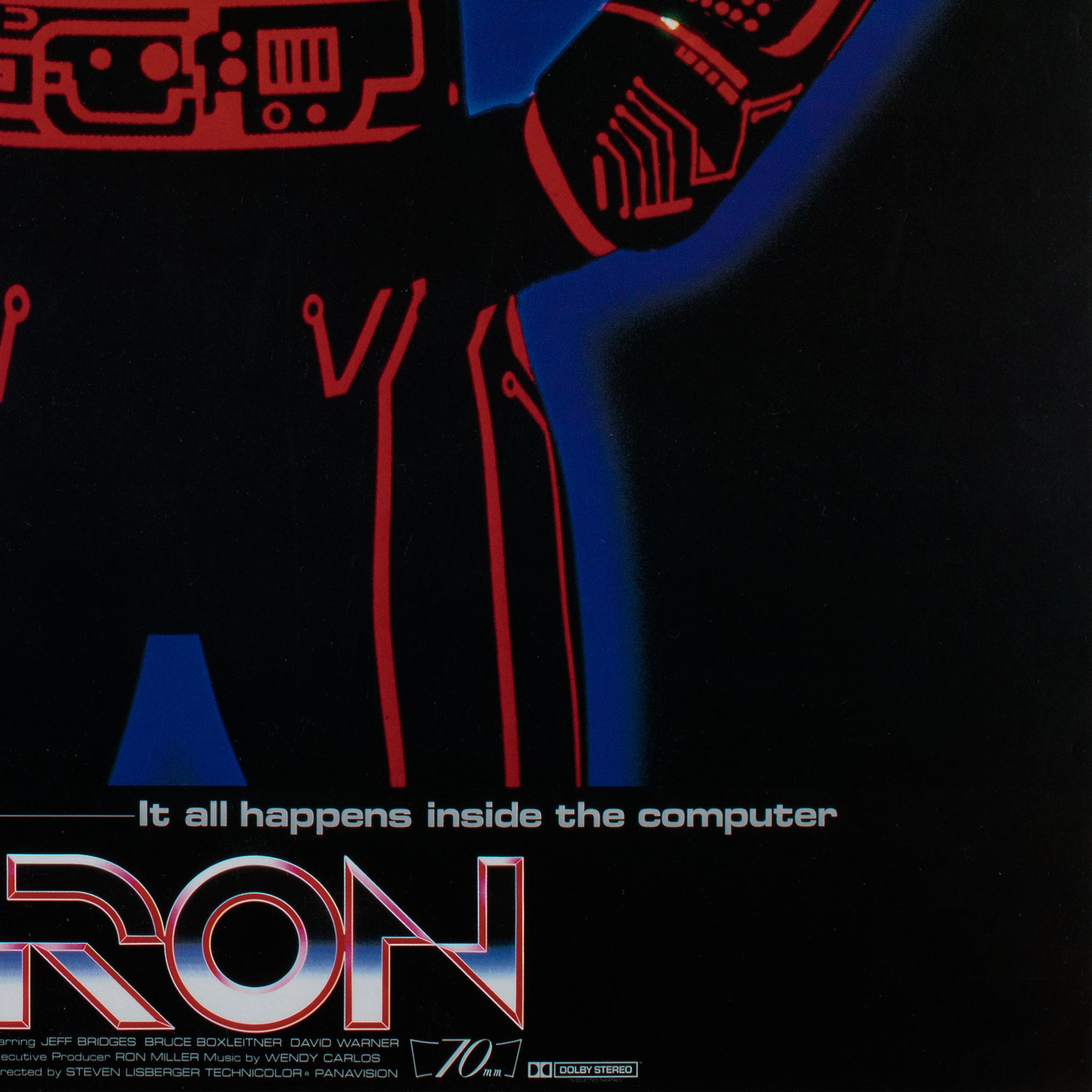 „Tron“ Japanischer Film, Filmplakat, 1982 im Angebot 3