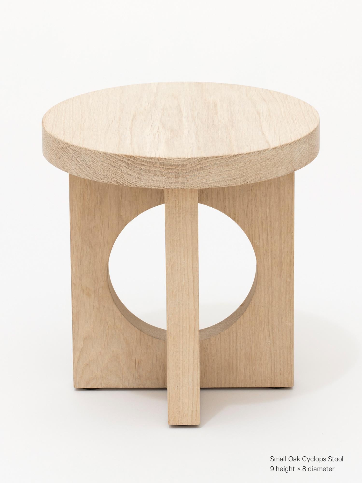 small wooden stool table