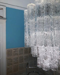 Troncchi Chandelier Designed by Toni Zuccheri for Venini