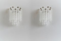 Tronchi applique set by Toni Zuccheri for Venini, Italy, 1960's