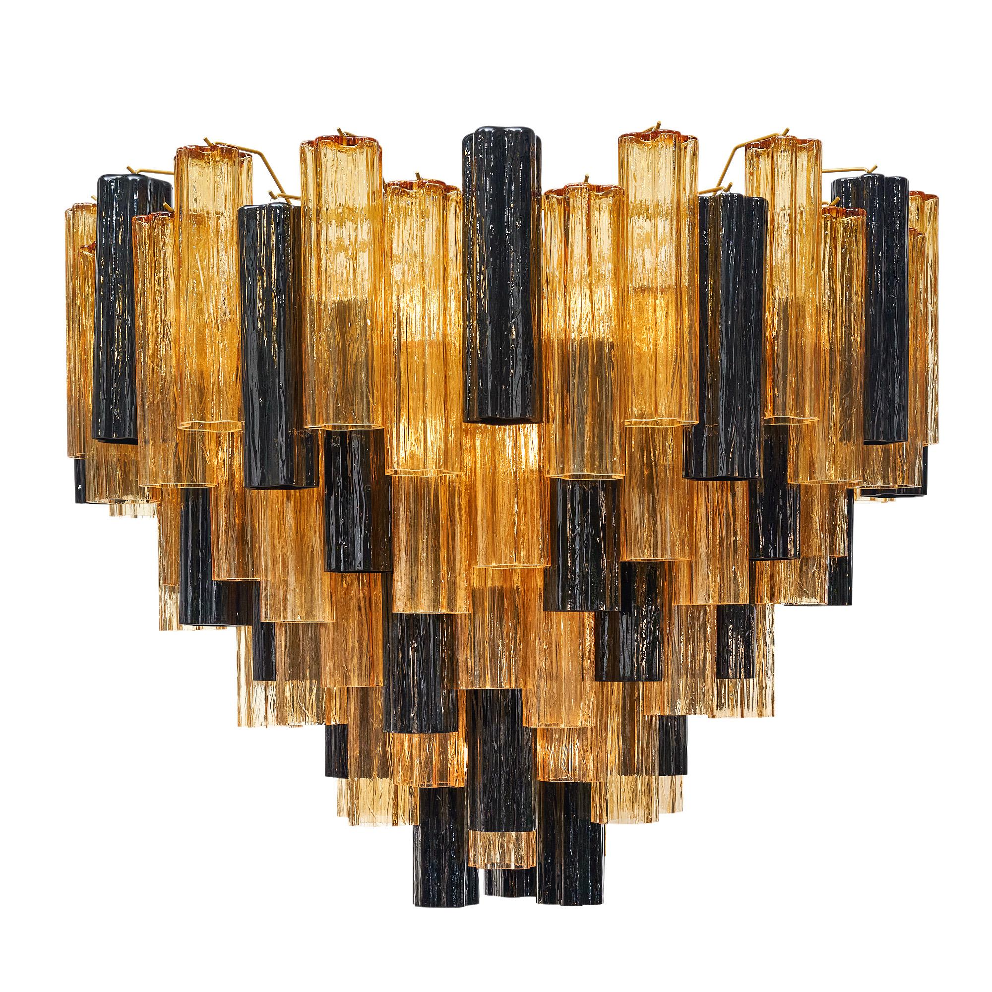 Lampadario Tronchi in vetro di Murano di Alberto Dona in vendita 1