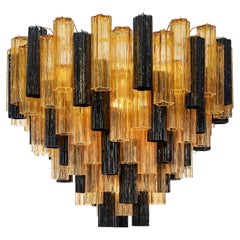 Tronchi Murano Glass Chandelier by Alberto Dona, Venetian, Hand Blown