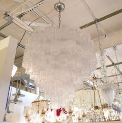 Tronchi Murano glass Chandelier by Venini