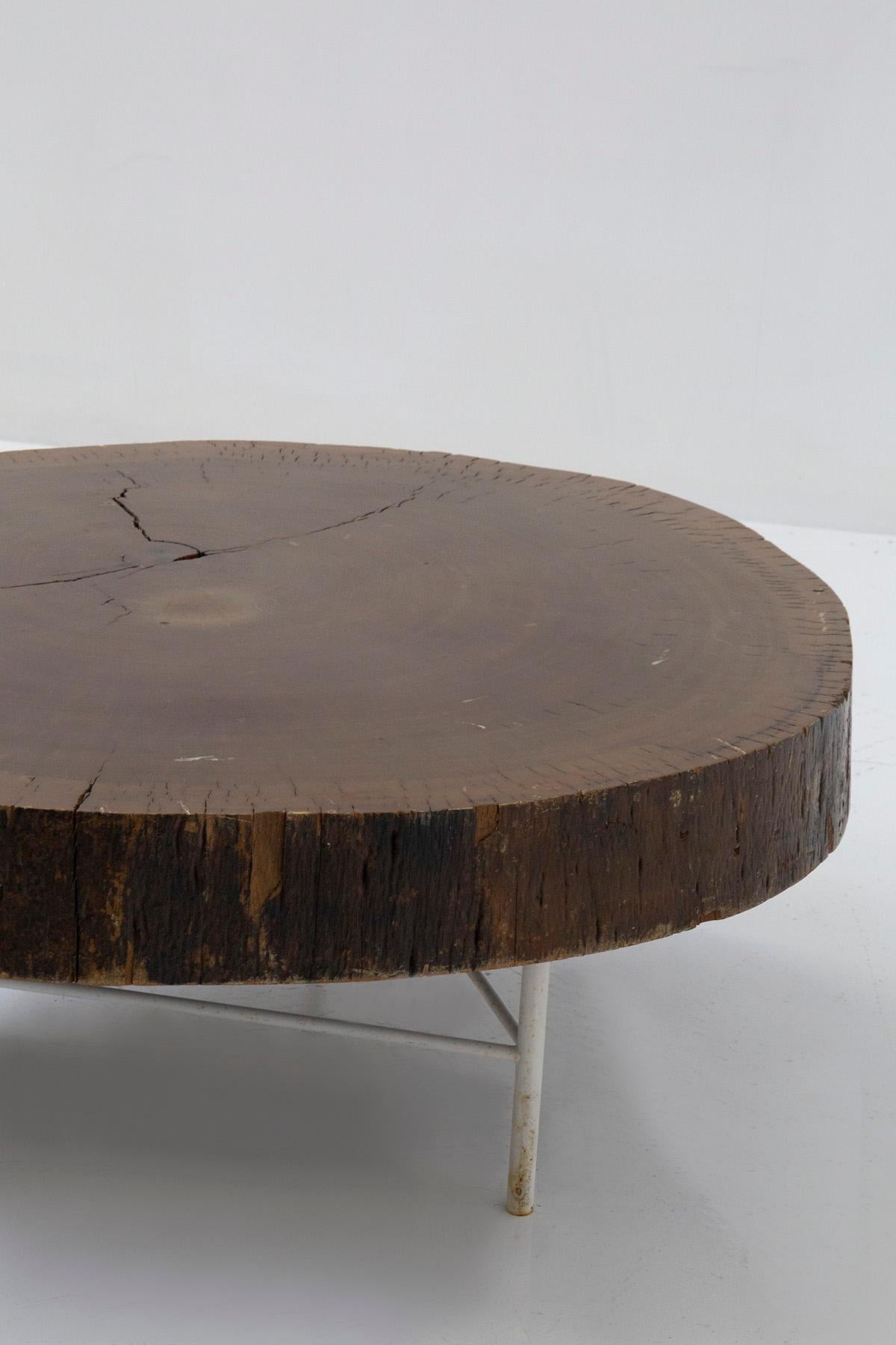 Mid-20th Century Tronco coffee table by Ignazio gardella For Sale