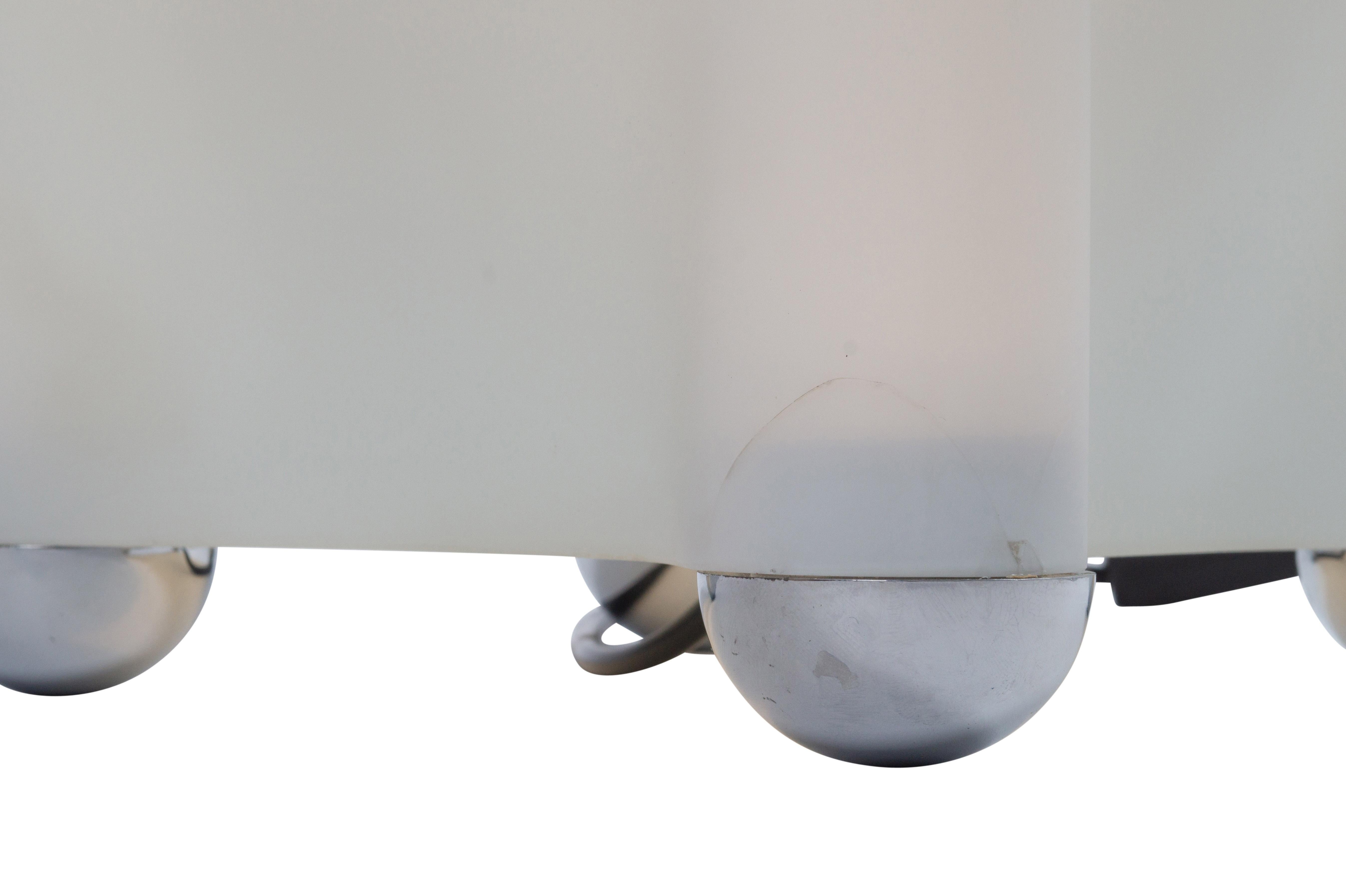 Moderne Lampe de bureau Tronconi « Drop » de Giotto Stoppino, grande version en vente