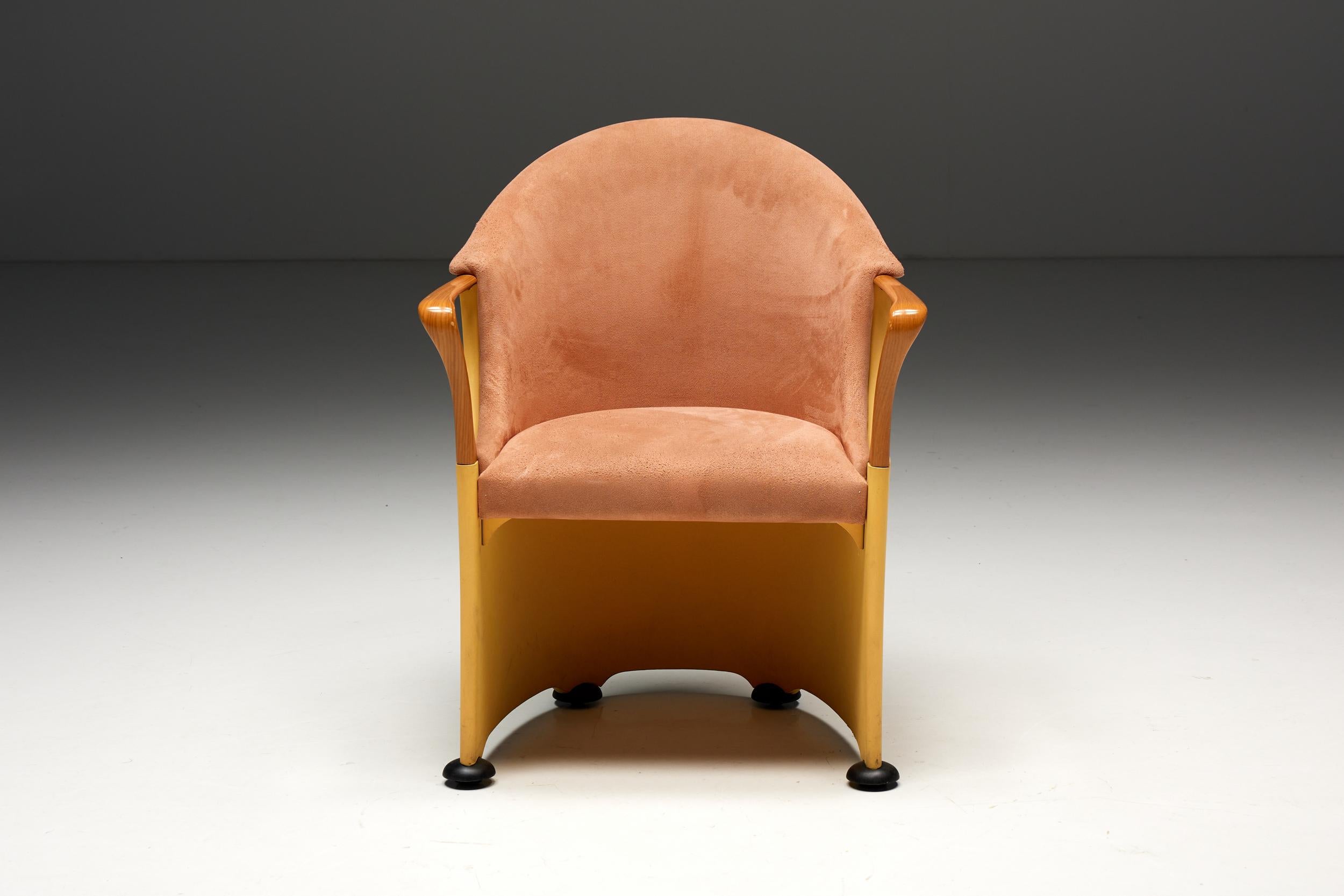 Tronetto Armchairs by Luigi Origlia, Italy, 1990s In Excellent Condition For Sale In Antwerp, BE