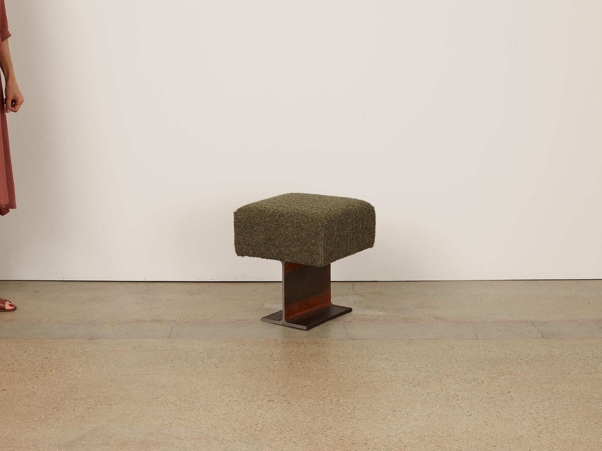 Contemporary Trono Block Black Chair by Umberto Bellardi Ricci For Sale