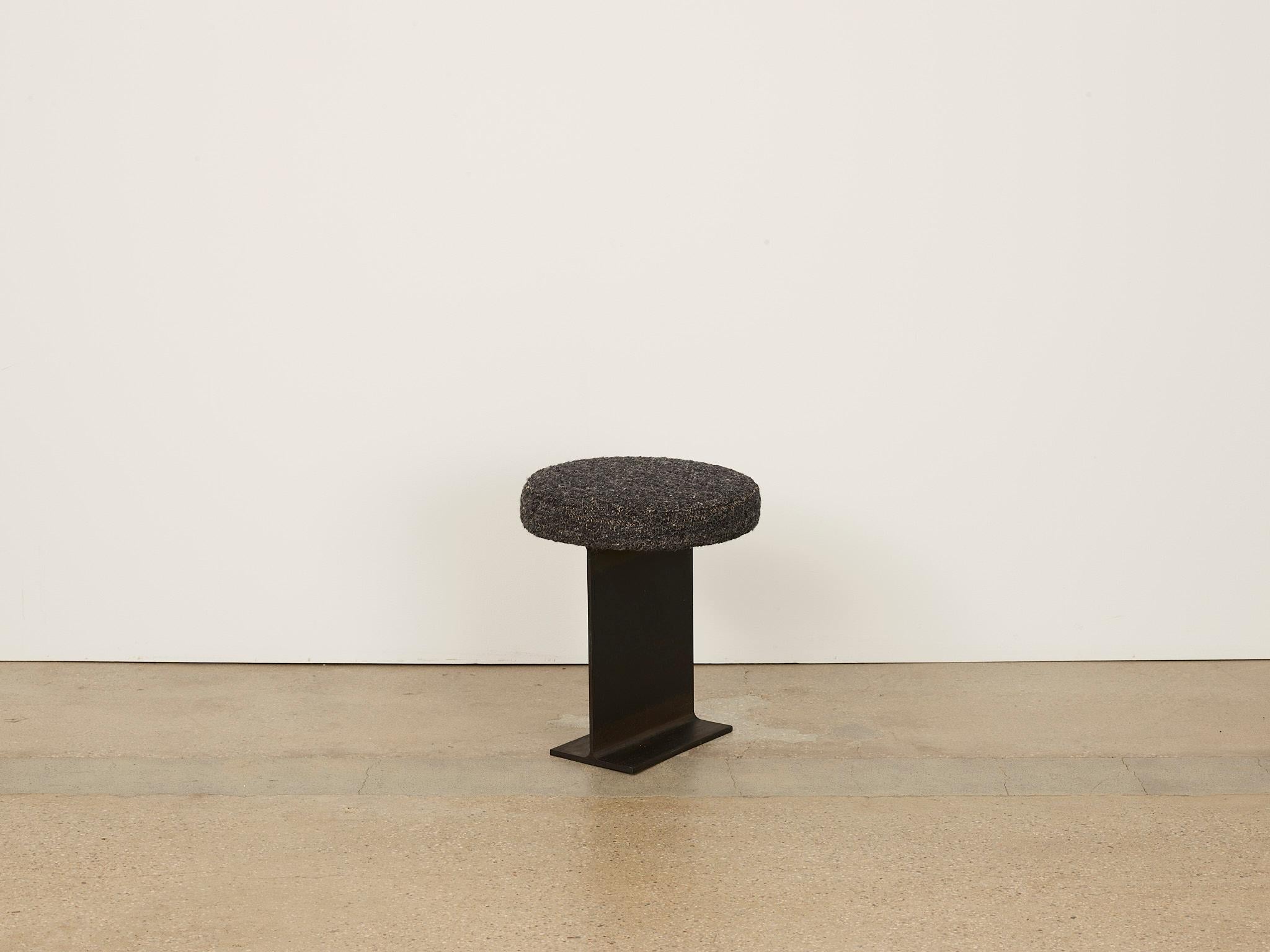 Mohair Trono Pill White Chair by Umberto Bellardi Ricci For Sale