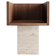 Sedia Trono Travertine Classico Romano di Lisa Franzen