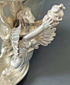 "Trophy Bowl for Billy Direct, " Art Deco Silver Bowl for Champion Horse, 1938