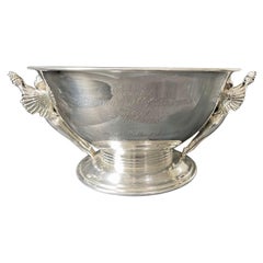 "Cuenco trofeo para Billy Direct", Art Decó Cuenco de plata para caballo Champion, 1938