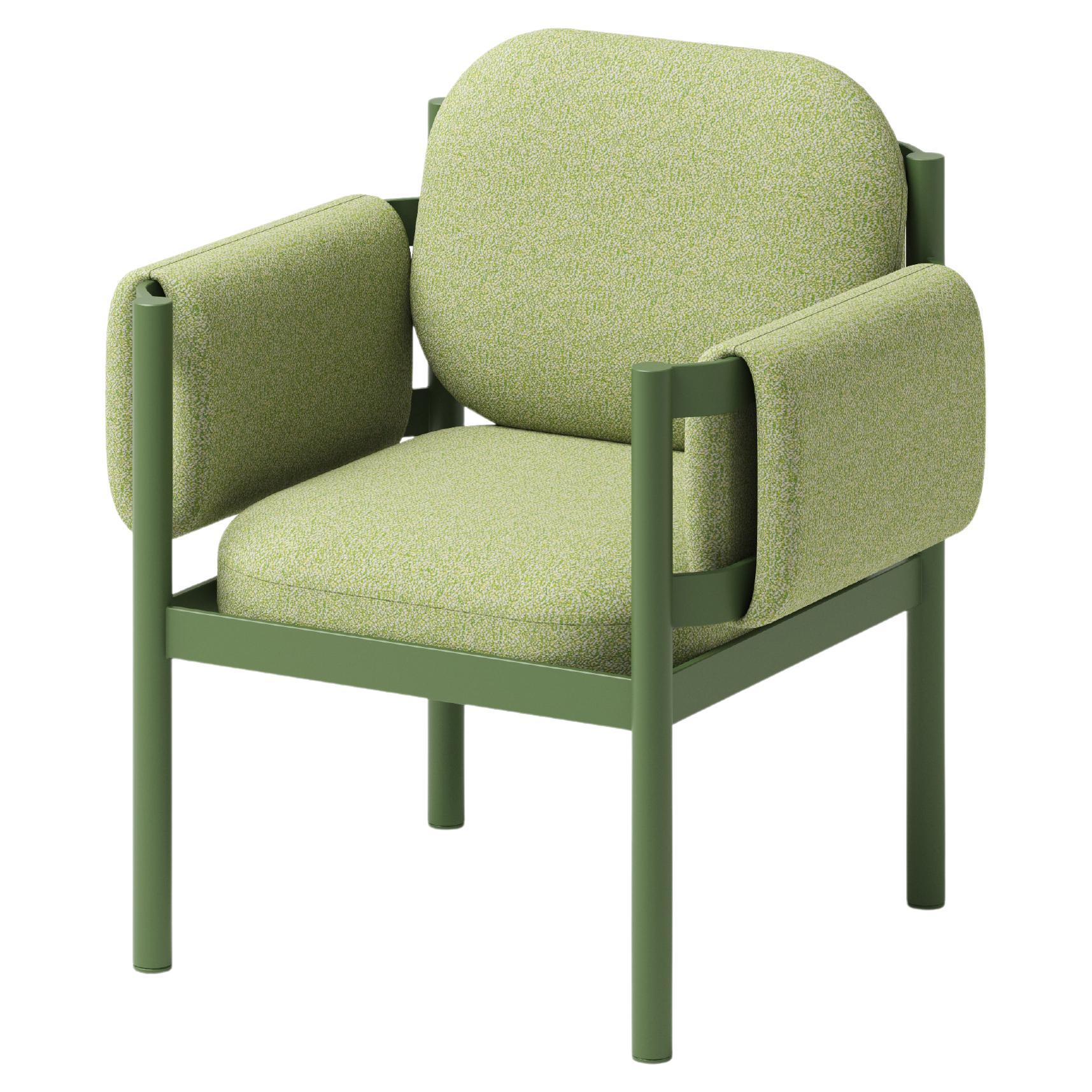 Silla de comedor de aluminio con reposabrazos Tropic by Joyf