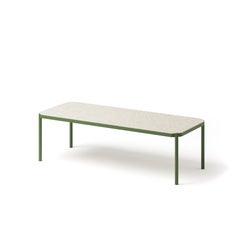 Tropic Aluminum Dining Table 250x100 cm with Terrazzo Tabletop by Joyf