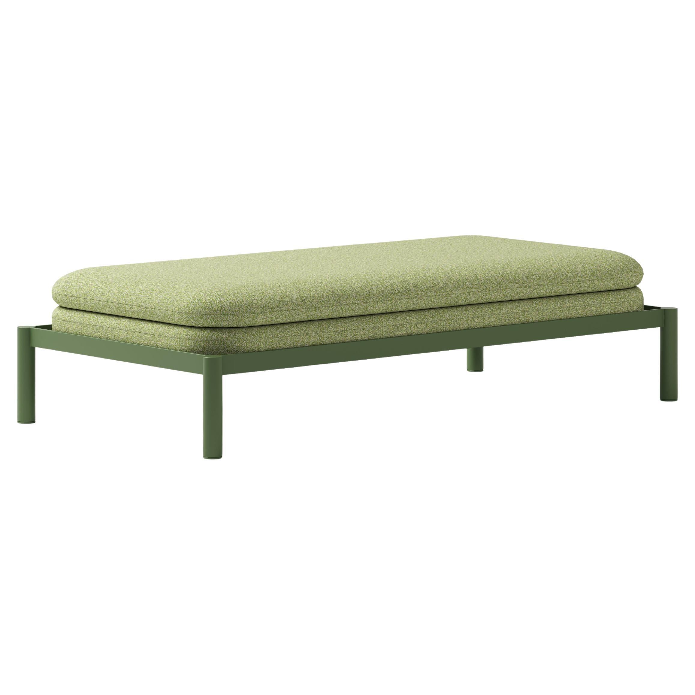 Tropic Aluminum Loung Pouf by Joyf For Sale