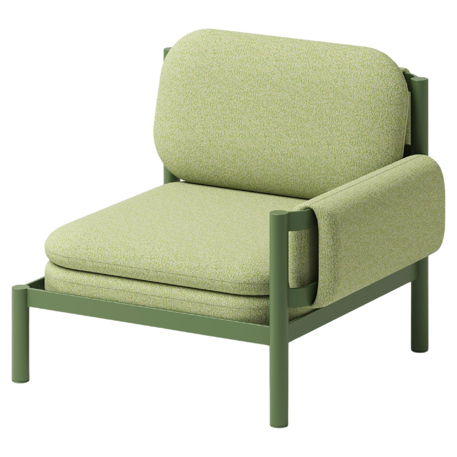 Silla de salón de aluminio Tropic con reposabrazos izquierdo o derecho by Joyf en venta