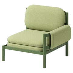 Silla de salón de aluminio Tropic con reposabrazos izquierdo o derecho by Joyf