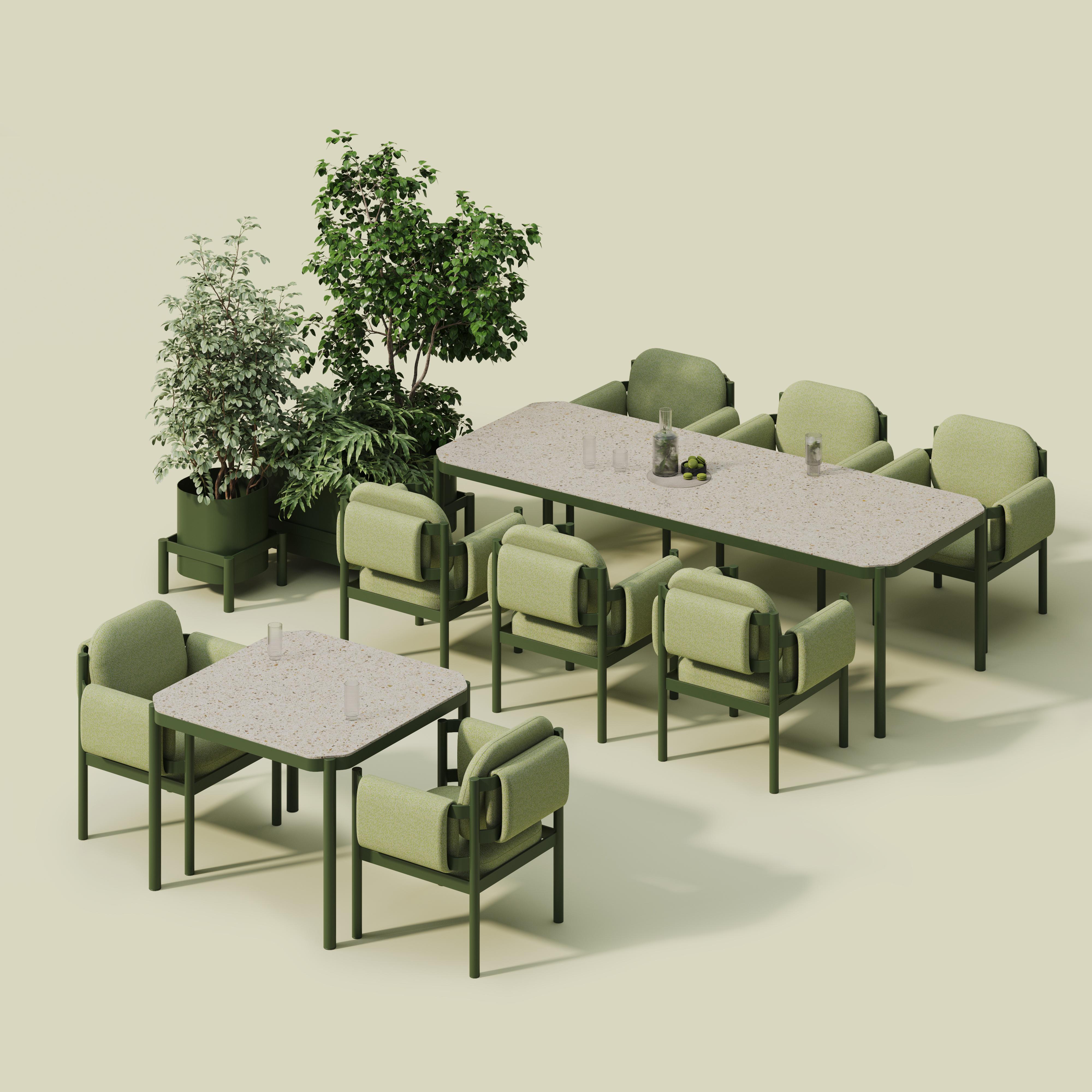 Jardinière Tropic en aluminium 85x45 cm by Joyf Neuf - En vente à LUBLIN, PL
