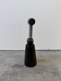 Tropic-Art Brazilian Modern Jacaranda Wood Wine Bottle Opener, 1970s