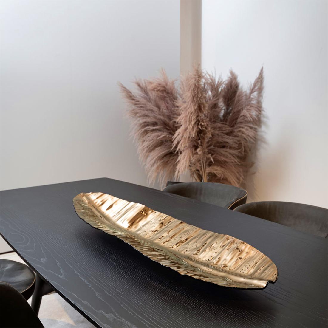 Vetro Ciotola in vetro bronzato Tropic Long Leave in vendita