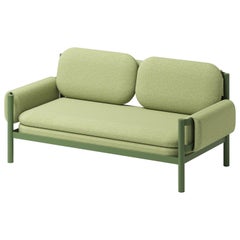 Tropic Canapé deux places en aluminium avec accoudoirs par Joyf