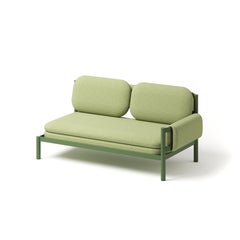 Tropic Doppelsitziges Aluminium Lounge Sofa mit rechter oder linker Armlehne von Joyf