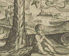 Tropical Delights: De Bry's Illustration of Indian Fig and Nut Trees, 1601