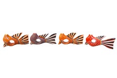 Ronds de serviette « Poissons tropicaux », lot de 12