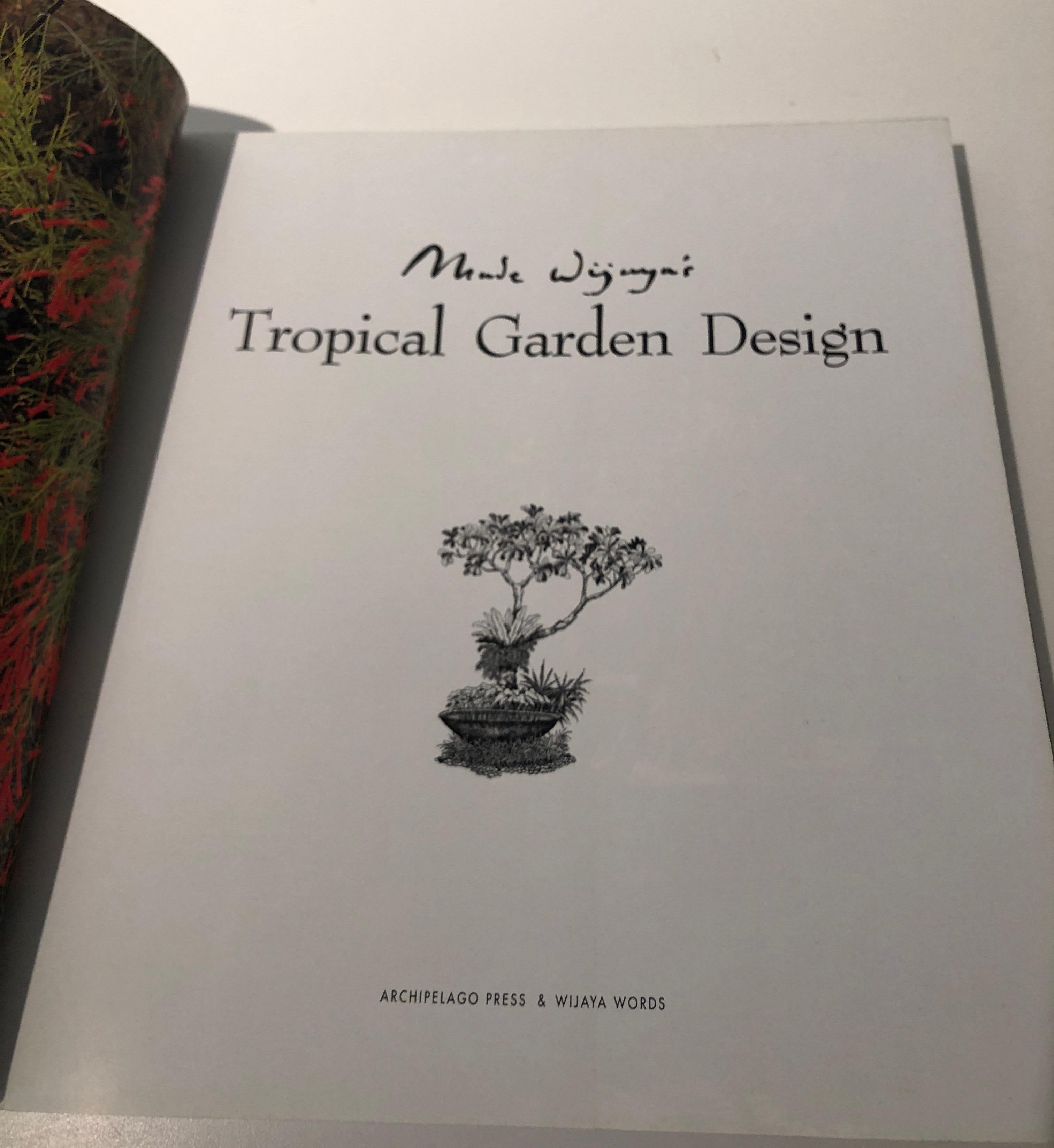 Country Tropical Garden Design Paperback Decorating Book