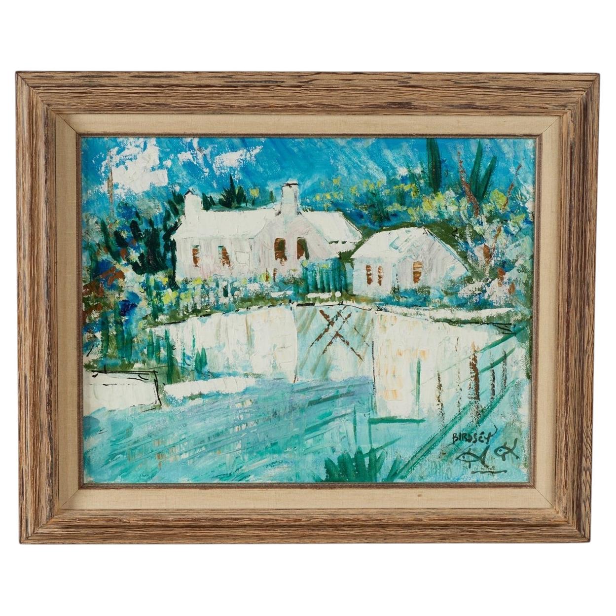 Tropical Painting of Bermuda by Alfred Birdsey