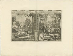 Tropical Paradise: The Diverse Fauna of the Indies by R. De Hooghe, circa 1708