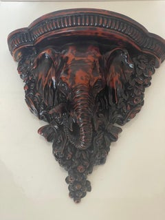 Tropical Safari Style Elephant Wall Bracket