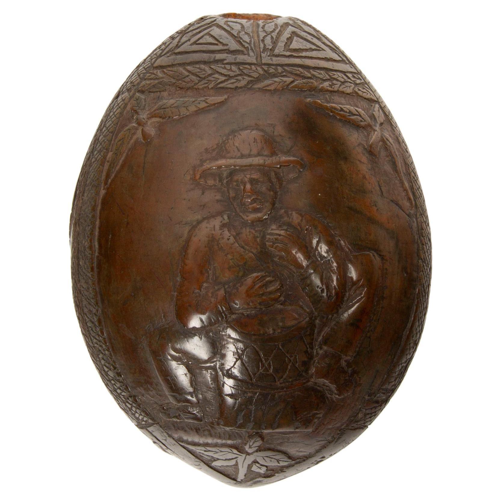 Coconut Sculptures and Carvings