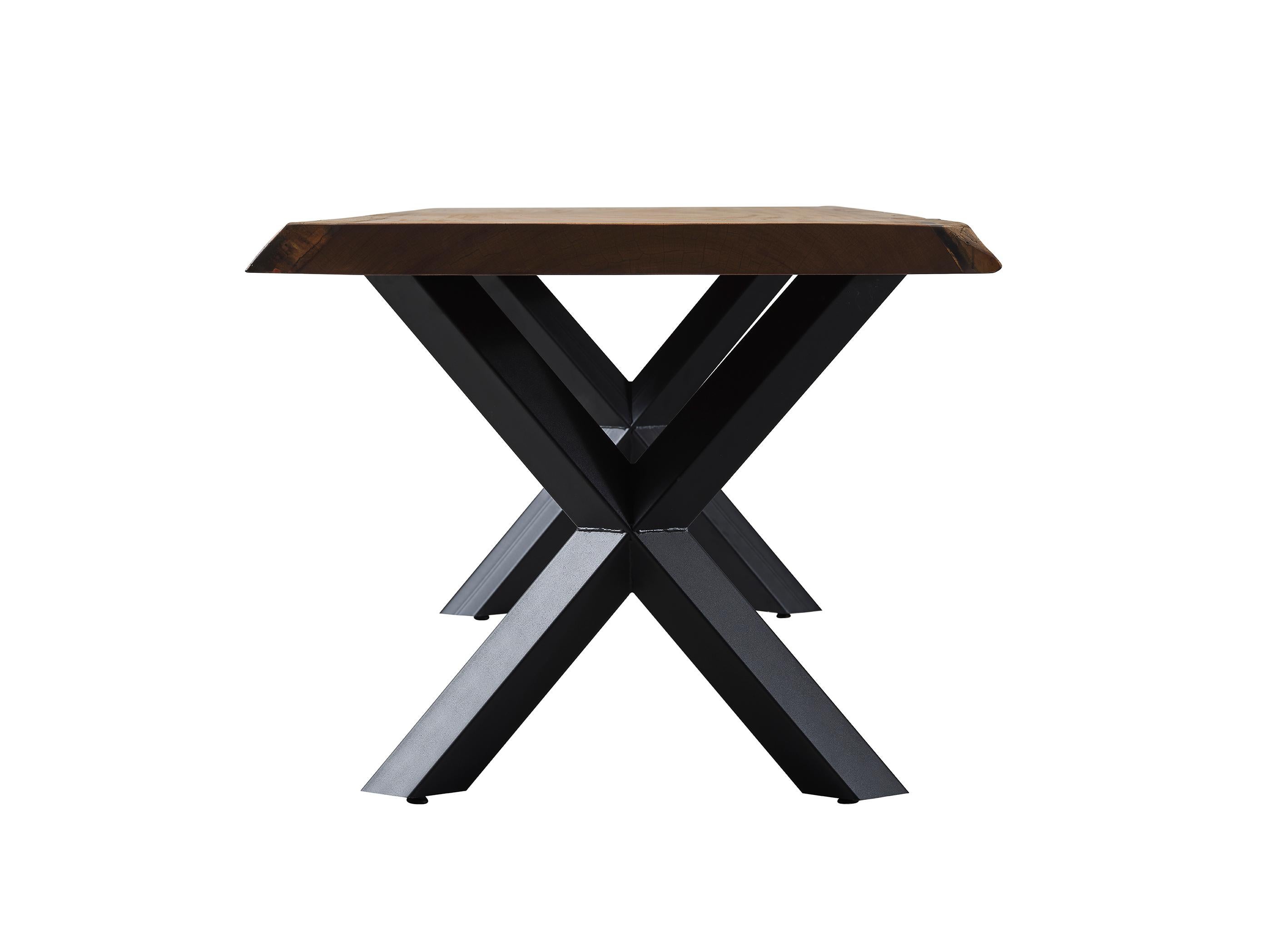 Turkish Solid Wood Dining Table - Custom Made Natural Wooden Dining Room Table For Sale