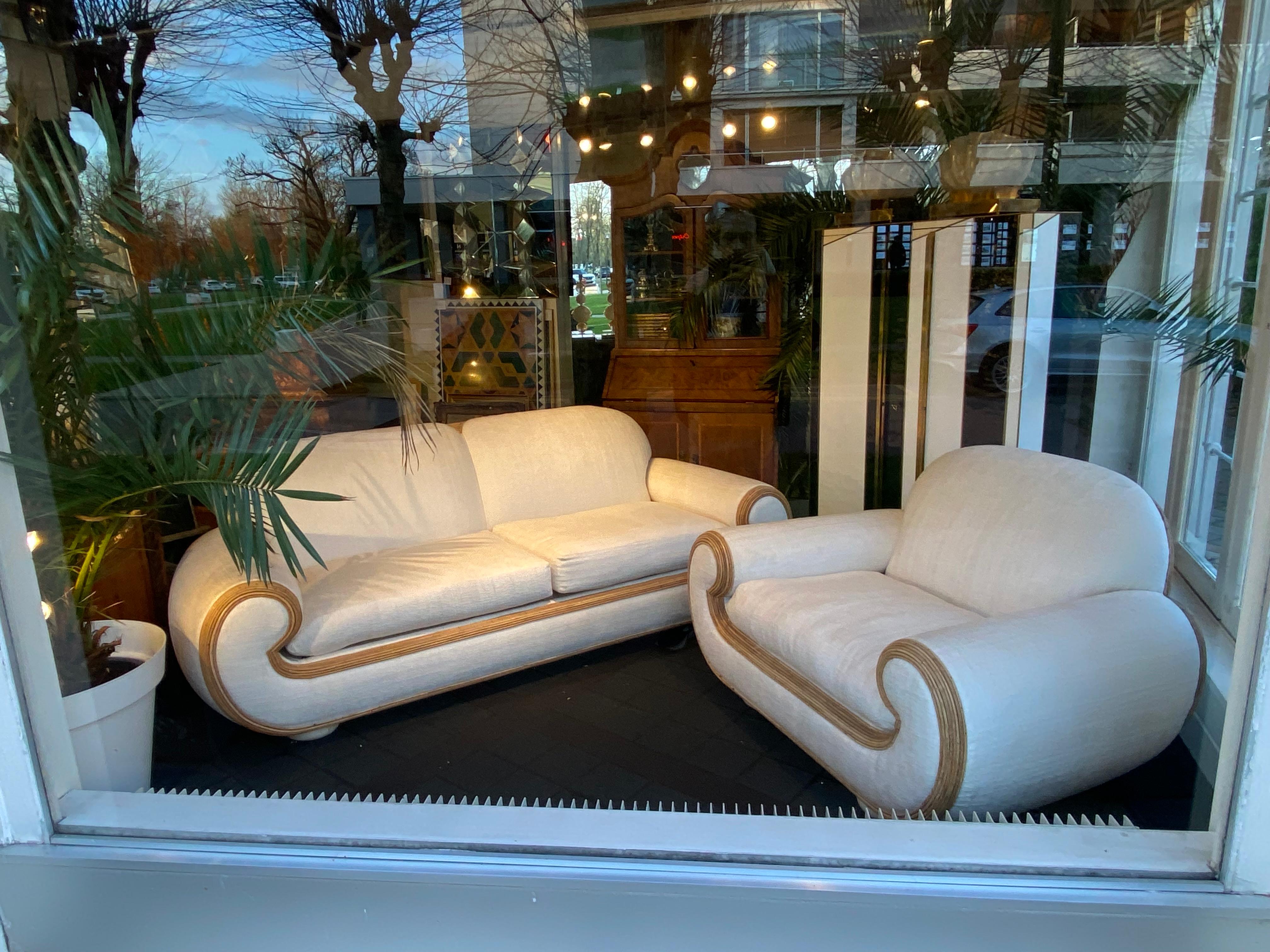 Sofa „Tropicalist“ von Vivai del Sud, Italien, 1970er Jahre im Zustand „Hervorragend“ im Angebot in LE TOUQUET-PARIS-PLAGE, FR