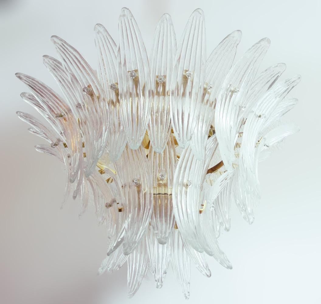 Italian Tropicana Palmette Chandelier For Sale