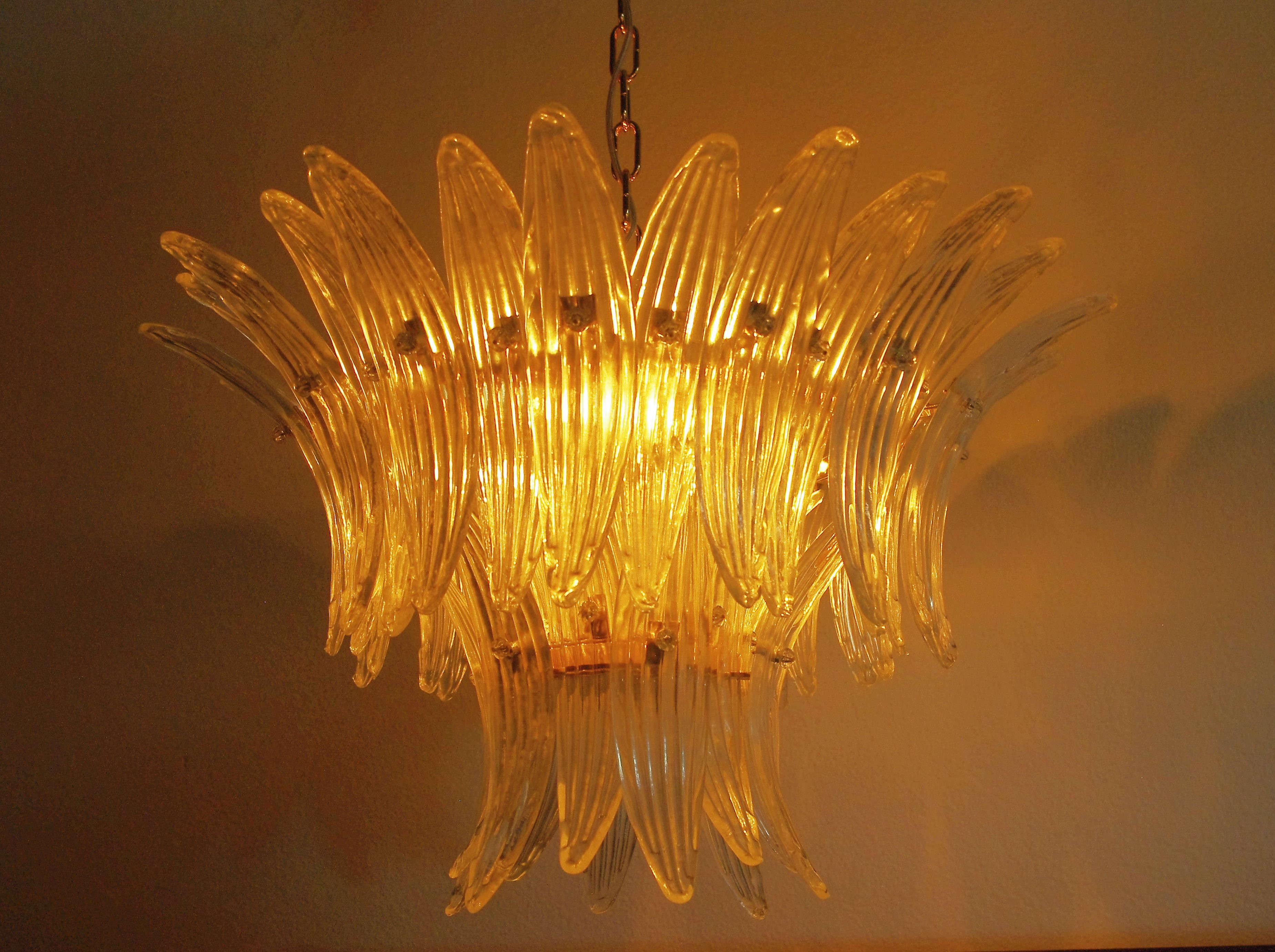 Contemporary Tropicana Palmette Chandelier by Fabio Ltd