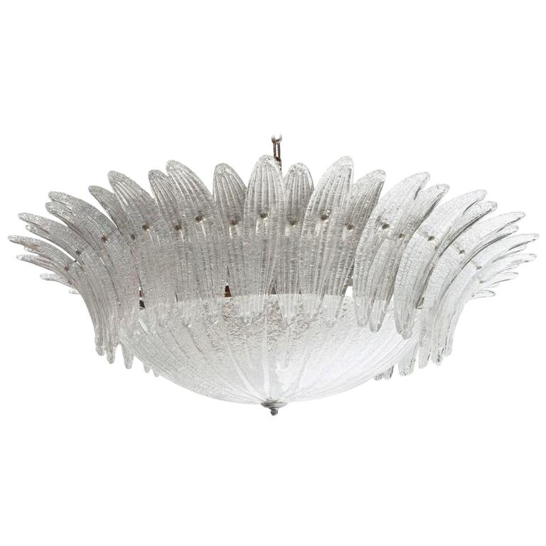 Tropico Palmette Flush Mount by Fabio Ltd For Sale