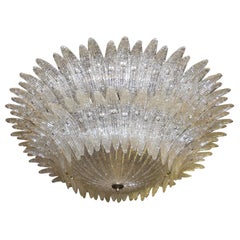 Tropico Two Tier Palmette Flush Mount by Fabio Ltd