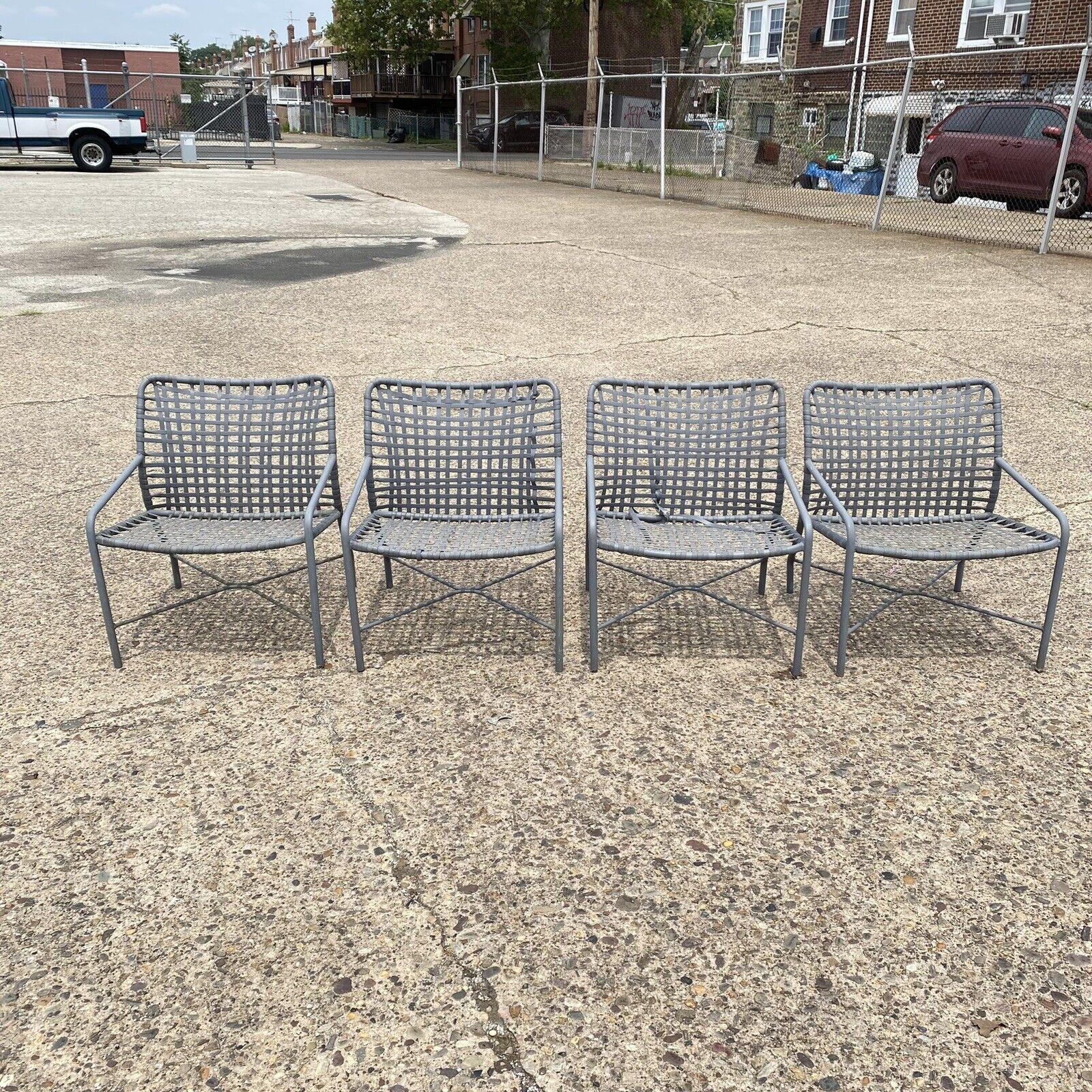 Tropitone Leilani Brown Jordan Aluminum Frame Pool Patio Lounge Chairs - Set 4 For Sale 5