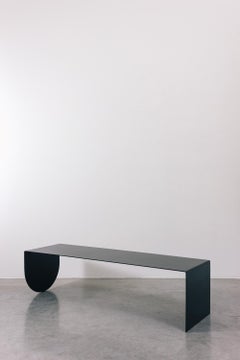 Tropos Collection, Black Steel Bench