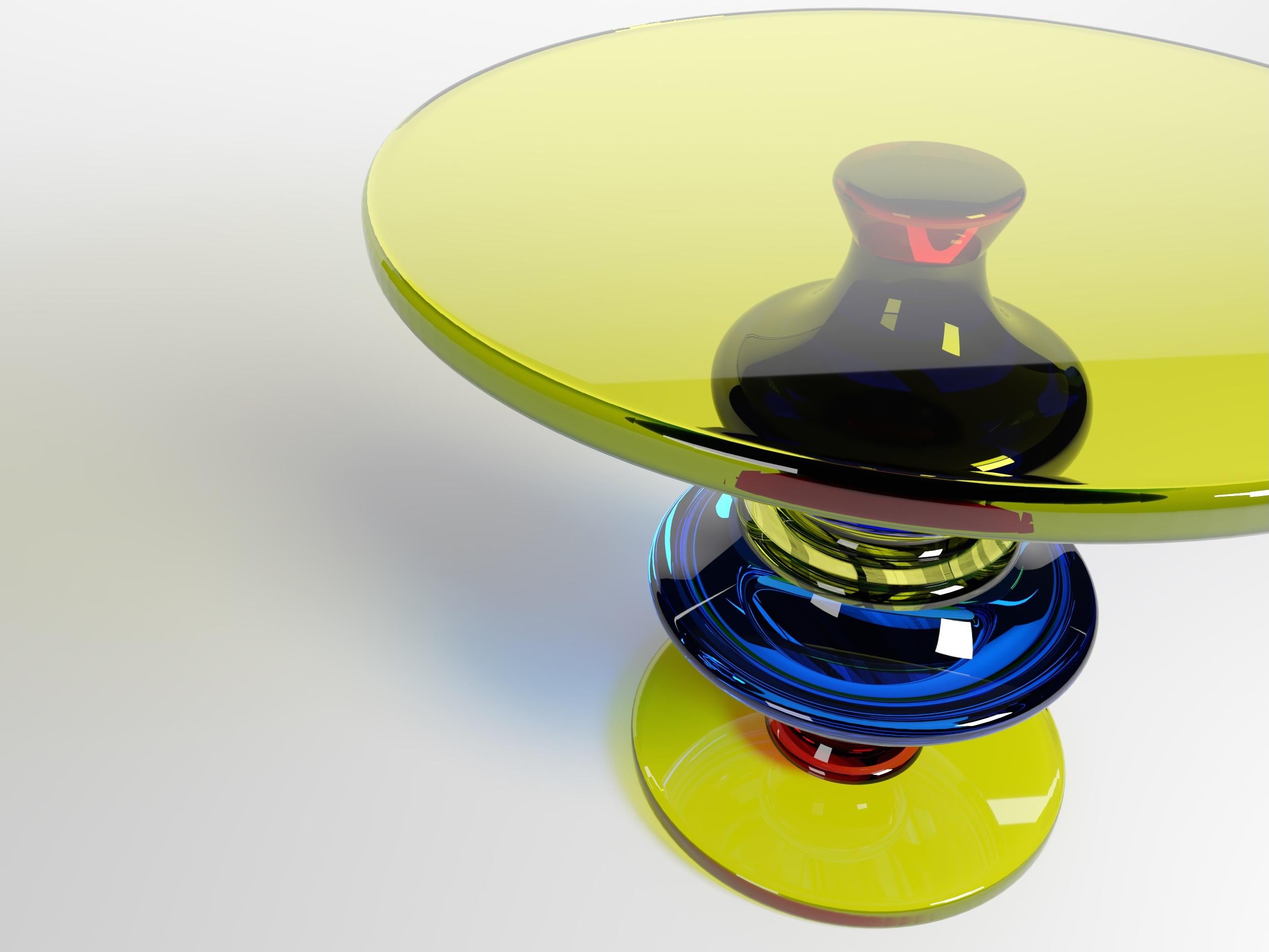 Mesa baja Trottola 2 de Studio Superego para Superego Editions en Excelente estado para la venta en Milan, Italy