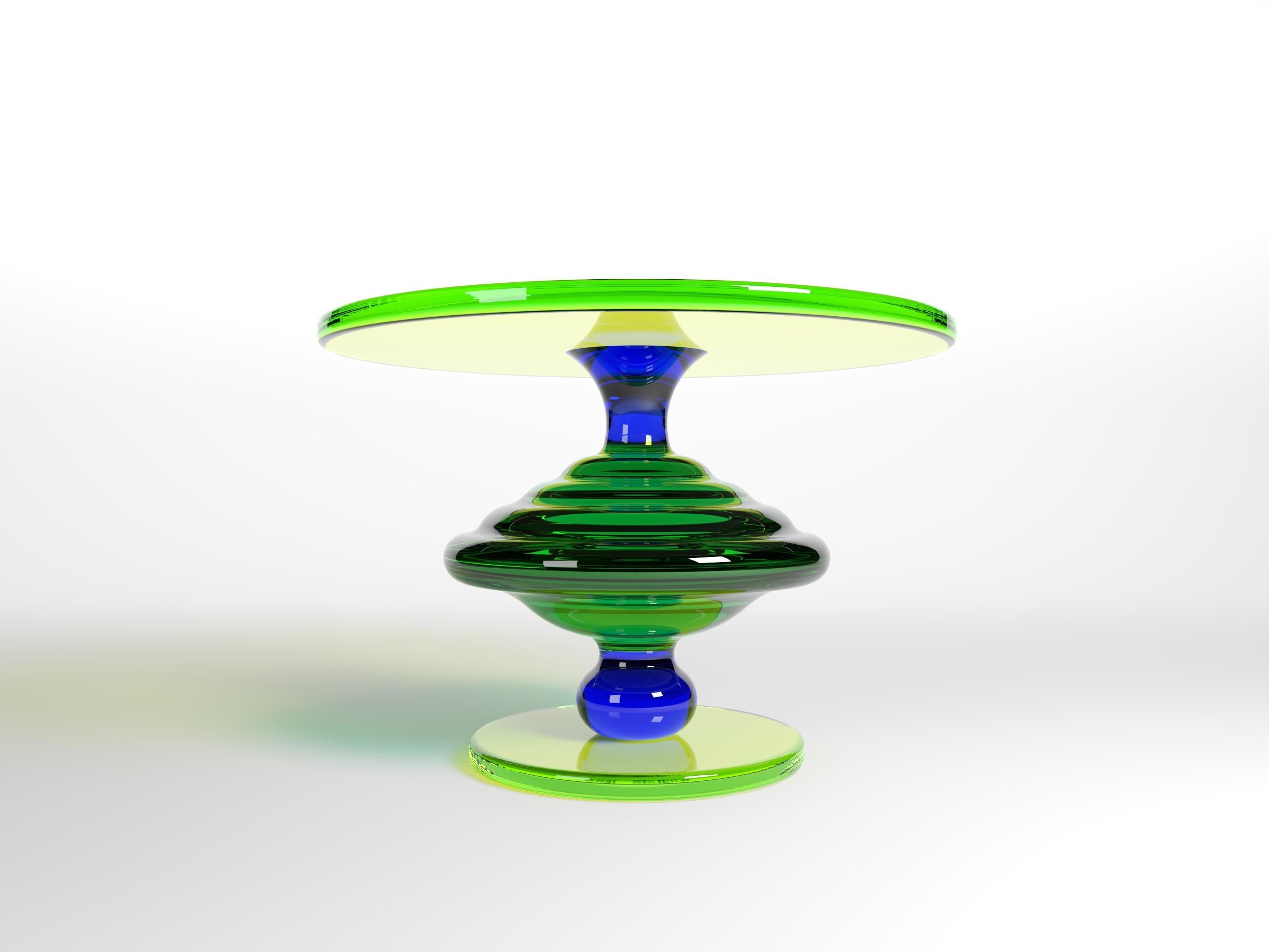 Italian Trottola 4 Coffee Table by Studio Superego for Superego Editions For Sale