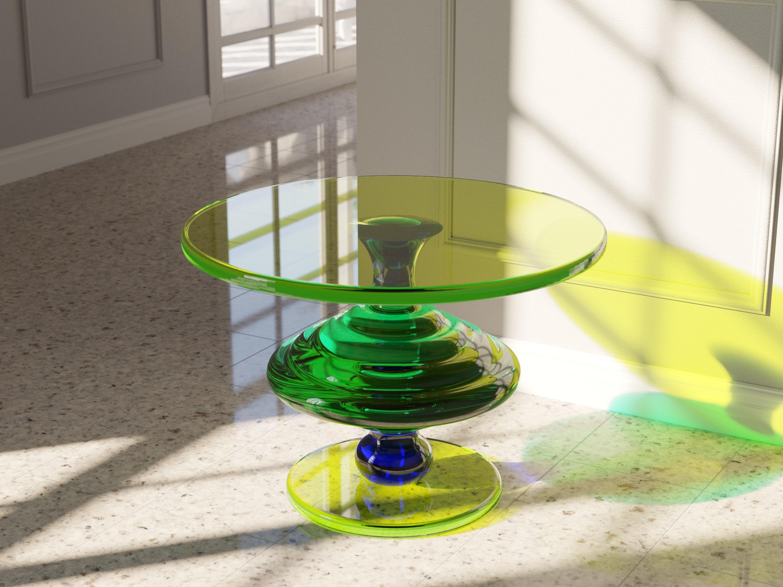 Contemporary Trottola 4 Coffee Table by Studio Superego for Superego Editions For Sale